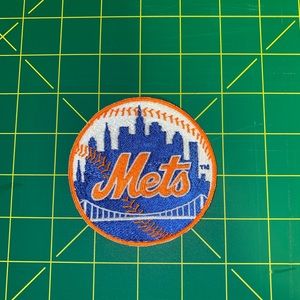 Mets Iron-On /Sew-On Patch Glow in the Dark